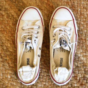 White Converse Sneakers very Low cut - All Star (Slip on)